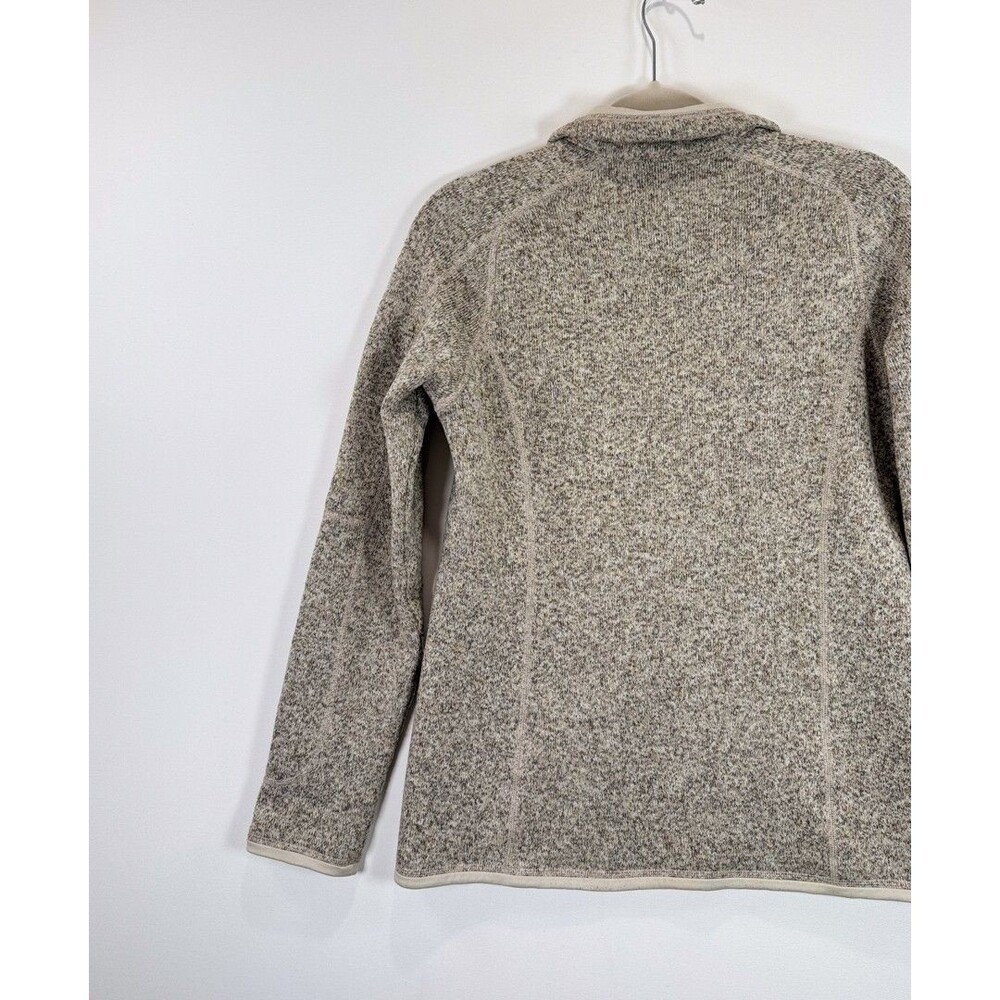 Patagonia Womens Better Sweater Pelican 1/4 Zip Fleece Pullover Outdoor Medium - Picture 9 of 12